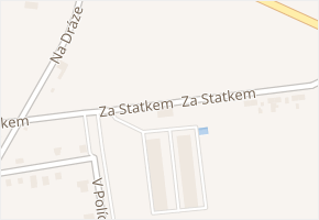 Za Statkem v obci Červený Újezd - mapa ulice