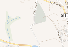 Hřbitovní v obci Česká Kamenice - mapa ulice