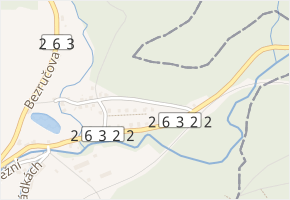 Slavíčkova v obci Česká Kamenice - mapa ulice