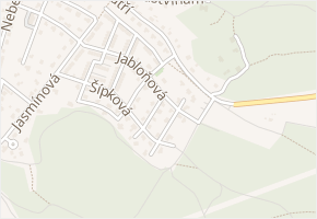 Jasanová v obci Česká Lípa - mapa ulice