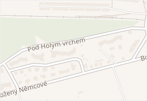 Pod Holým vrchem v obci Česká Lípa - mapa ulice