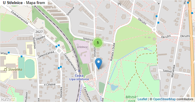 U Střelnice - mapa firem