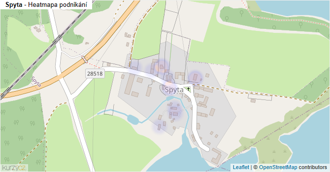 Spyta - mapa podnikání