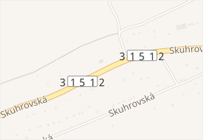 Hliníky v obci Česká Třebová - mapa ulice