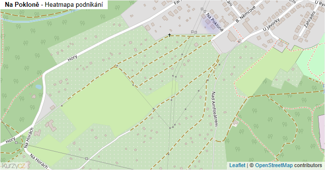 Na Pokloně - mapa podnikání