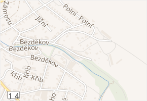 Na Výsluní v obci Česká Třebová - mapa ulice