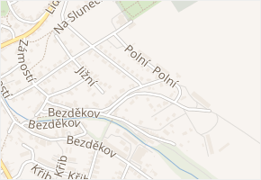 Rudoltičky v obci Česká Třebová - mapa ulice