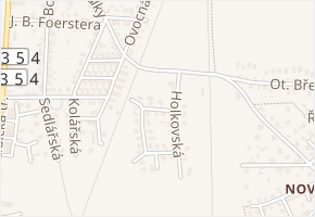 Bujanovská v obci České Budějovice - mapa ulice