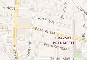 K. Weise v obci České Budějovice - mapa ulice