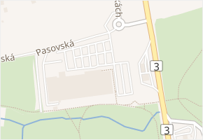 Na Sádkách v obci České Budějovice - mapa ulice