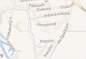 Olivová v obci České Budějovice - mapa ulice