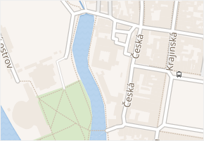 Piaristické nám. v obci České Budějovice - mapa ulice