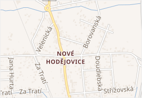 Šeříková v obci České Budějovice - mapa ulice