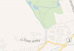 Stromovka v obci České Budějovice - mapa ulice