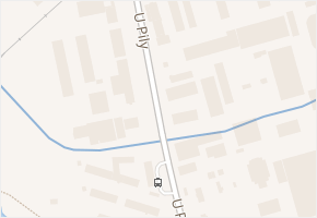 U Pily v obci České Budějovice - mapa ulice