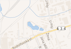 Za Rybníkem v obci České Budějovice - mapa ulice