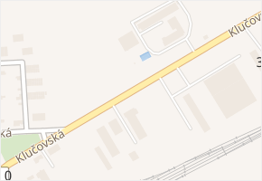 Klučovská v obci Český Brod - mapa ulice