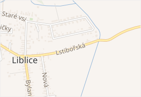 Lstibořská v obci Český Brod - mapa ulice
