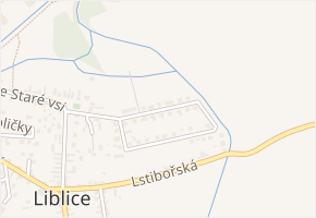 Na Parcelách v obci Český Brod - mapa ulice