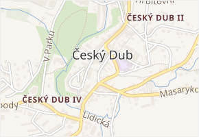17. listopadu v obci Český Dub - mapa ulice