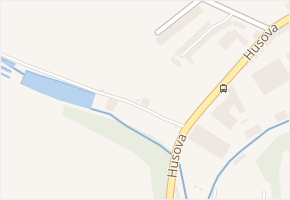 Husova v obci Český Dub - mapa ulice