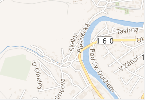 Dělnická v obci Český Krumlov - mapa ulice