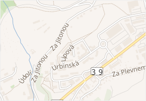 Jasmínová v obci Český Krumlov - mapa ulice
