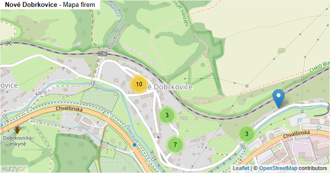 Nové Dobrkovice - mapa firem