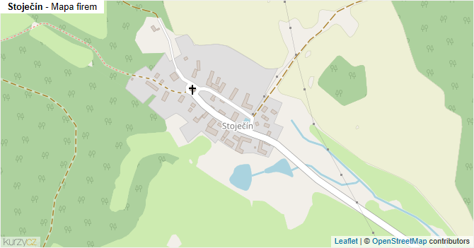Stoječín - mapa firem