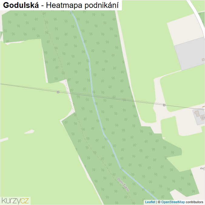 Mapa Godulská - Firmy v ulici.