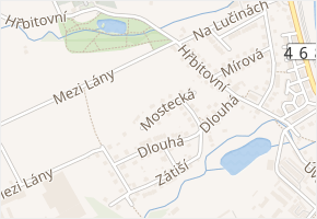 Mostecká v obci Český Těšín - mapa ulice