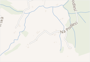 Na Podlesí v obci Český Těšín - mapa ulice