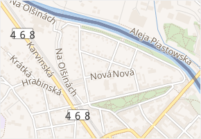 Nová v obci Český Těšín - mapa ulice