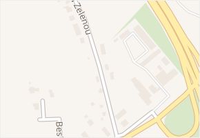 Pod Zelenou v obci Český Těšín - mapa ulice