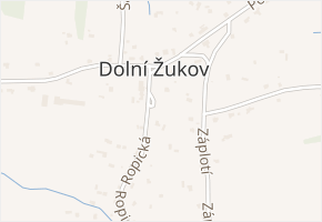 Rolnická v obci Český Těšín - mapa ulice