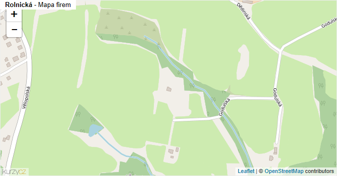 Rolnická - mapa firem