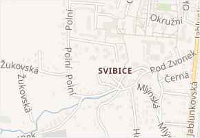 Zahradní v obci Český Těšín - mapa ulice