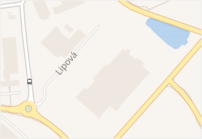 Lipová v obci Čestlice - mapa ulice