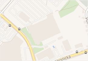 U Makra v obci Čestlice - mapa ulice