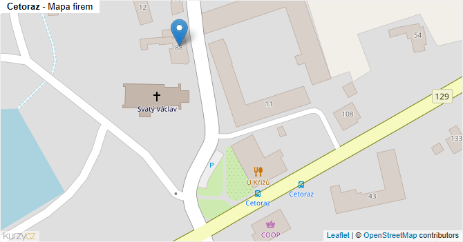 Cetoraz - mapa firem