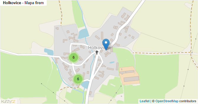 Holkovice - mapa firem