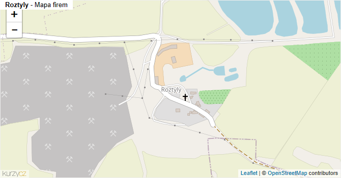Roztyly - mapa firem