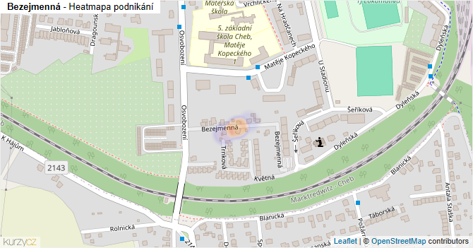 Bezejmenná - mapa podnikání