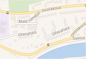 Dřevařská v obci Cheb - mapa ulice