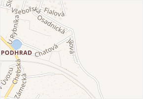 Jílová v obci Cheb - mapa ulice