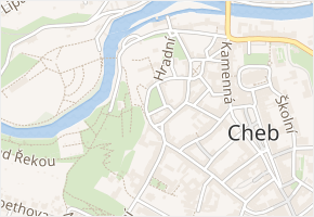 Kachní v obci Cheb - mapa ulice