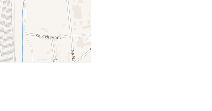 Ke Kaštanům v obci Cheb - mapa ulice