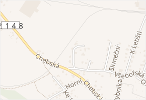 Ke Střelnici v obci Cheb - mapa ulice