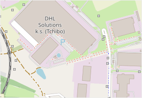 Logistická v obci Cheb - mapa ulice