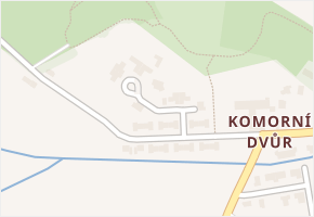 Na Hůrce v obci Cheb - mapa ulice
